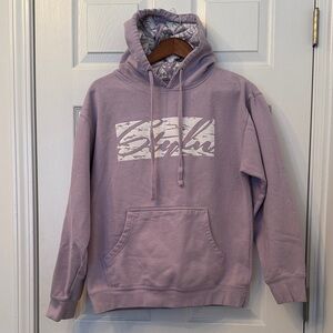 Cozy Lavender Graphic Hoodie